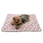 Klippo Pet Inc Girly Monkey Flannel/Plush Blanket Dog Clothes