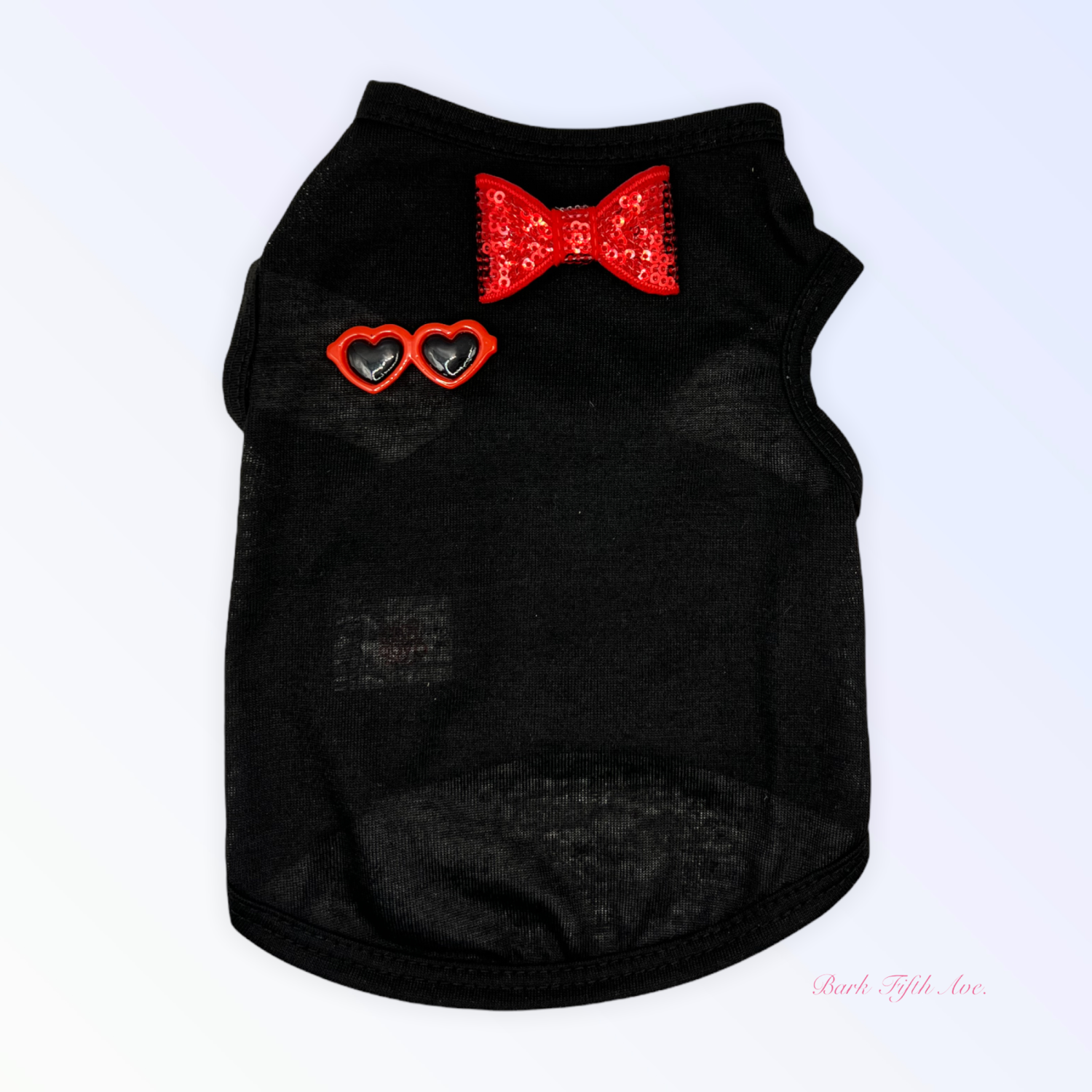Bark Fifth Avenue My Summertime Sunglasses & Bows Tank Dog Clothes