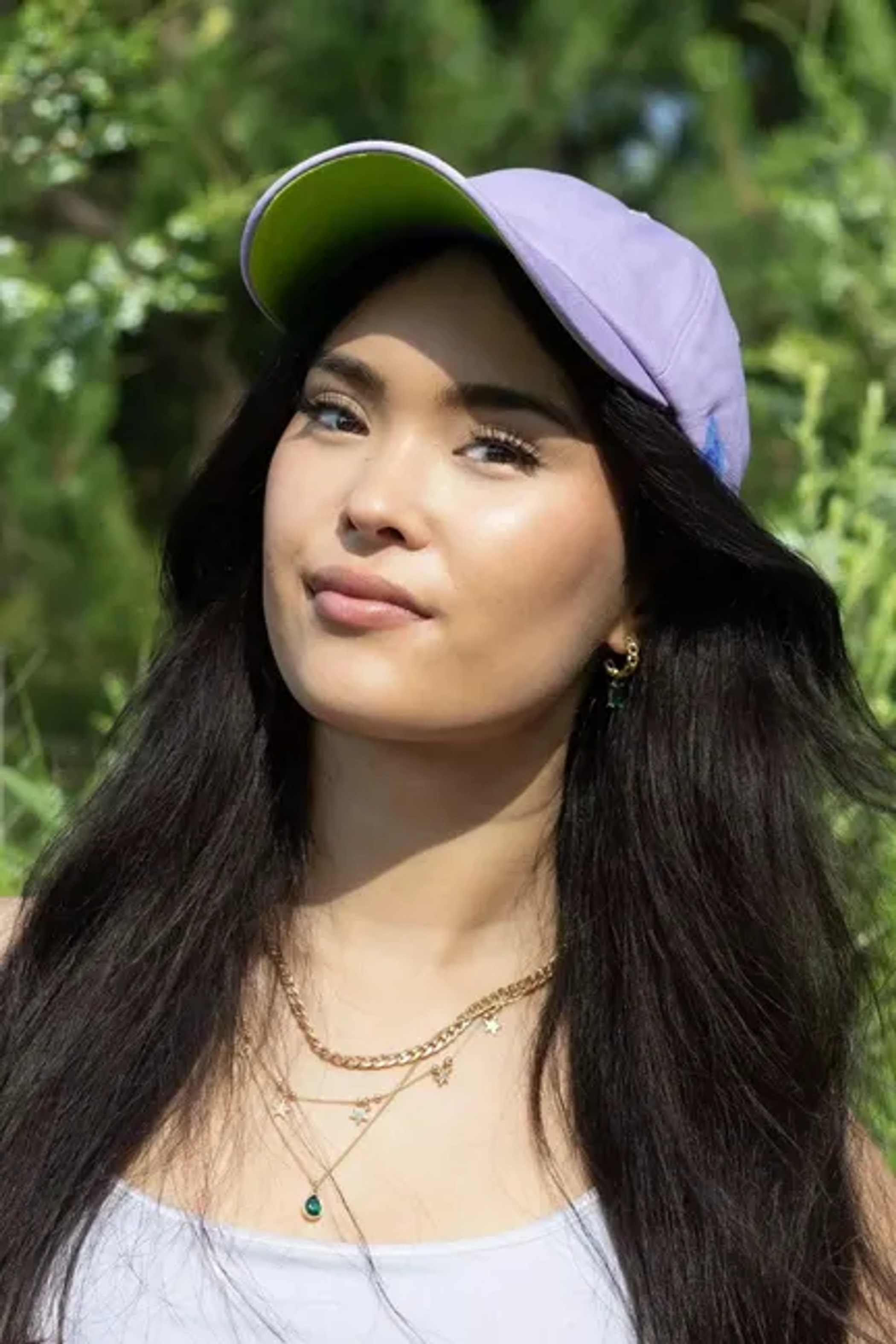 Aria the Fox LLC Lavender Garden Relaxed Baseball Cap Pet App