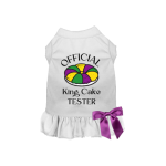 Bark Fifth Avenue Official King Cake Tester Dog Clothes