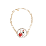 Bark Fifth Avenue Paw-Dior Charm Dog Necklace Pet Accessories