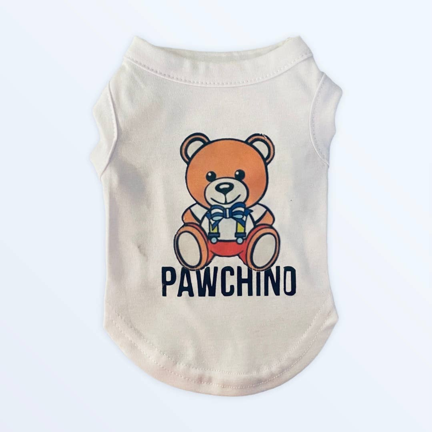 Bark Fifth Avenue Dog Clothes Bark Fifth Avenue PAWCHINO Tee Dog Clothes