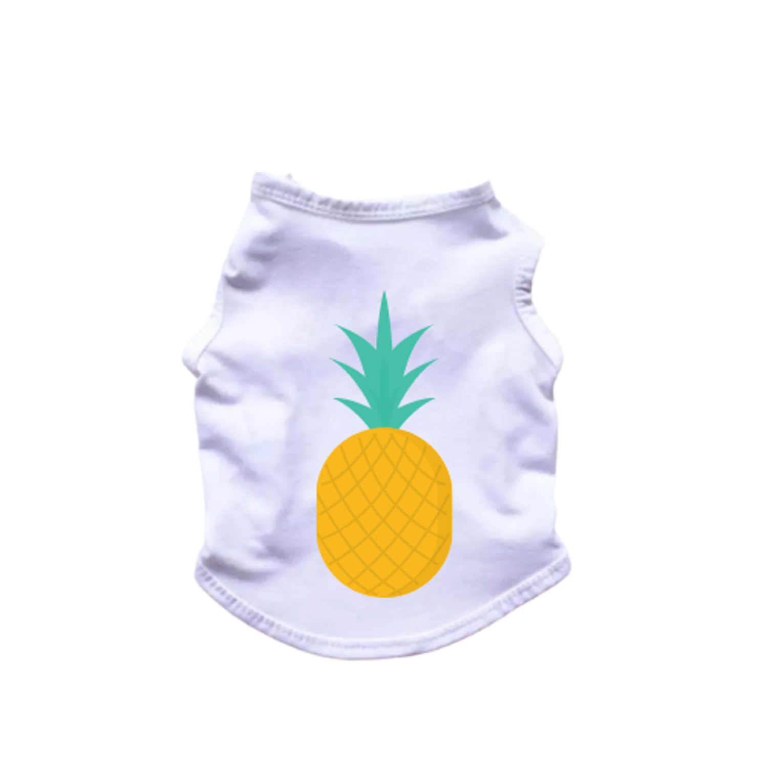 Bark Fifth Avenue Pineapple Tank Top Dog Clothes
