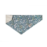 Nauti-dog Handmade LLC Juniper Sage Mod Fall Floral Over-the-collar Dog Bandana Dog Collars