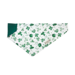 Nauti-dog Handmade LLC Lucky Irish Four Leaf Clover St. Paddy's Day Shamrock Over-the-collar Dog Bandana Dog Collars