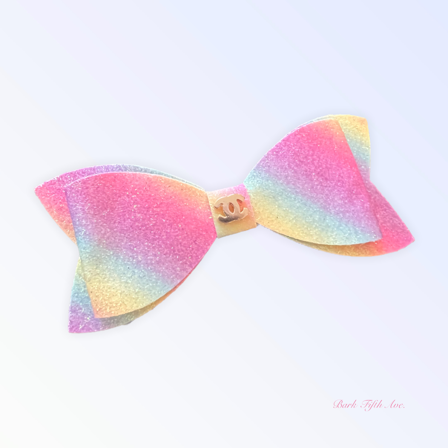 Bark Fifth Avenue Pride CC Hair Bow Pet Accessories