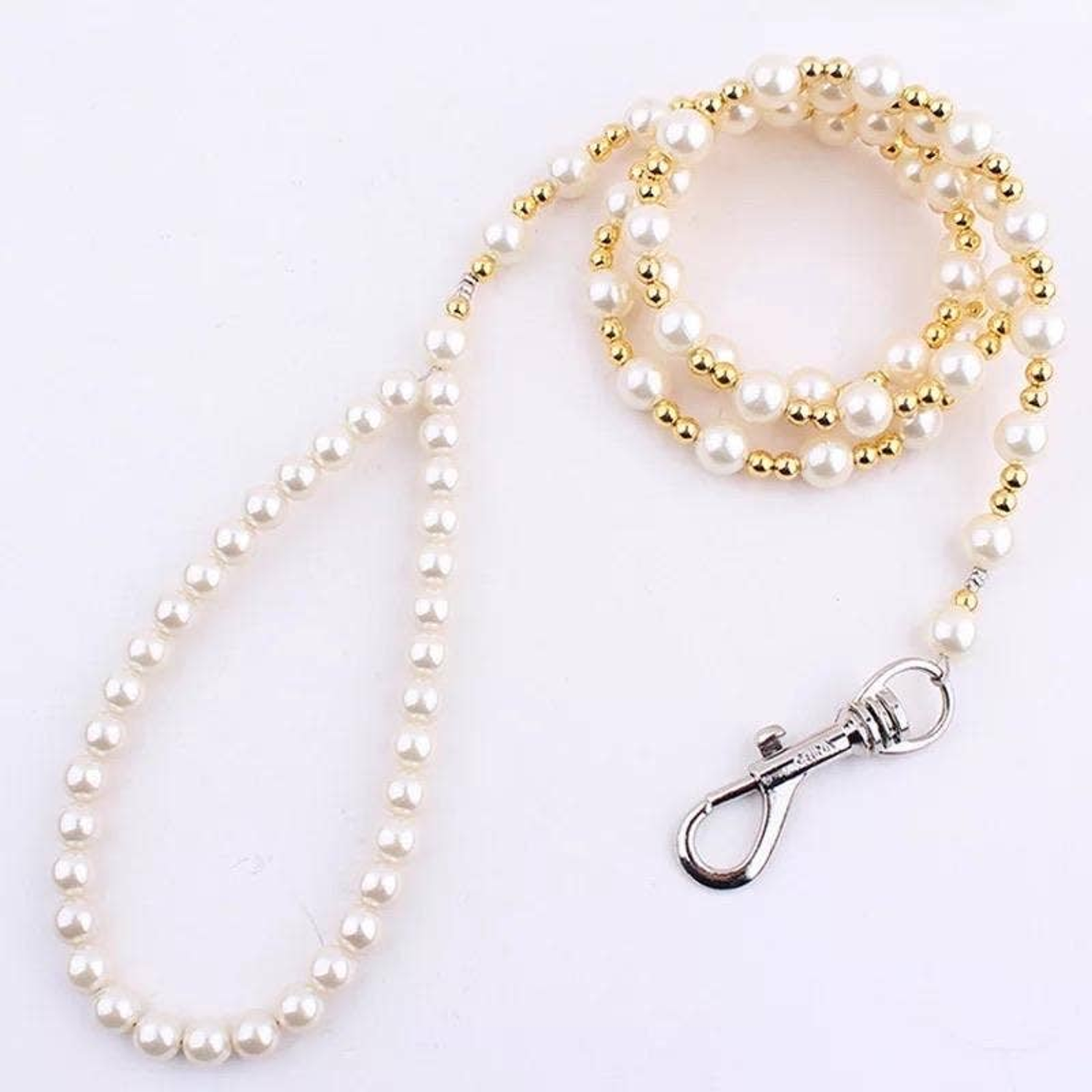 Bark Fifth Avenue Princess in Pearls Leash Dog Leashes