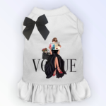 Bark Fifth Avenue Reading my Vogue Dog Clothes