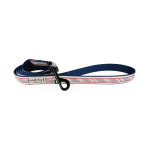 Nauti-dog Handmade LLC Liberty Patriotic American Woven Stripe Ribbon Dog Leash Dog Leashes