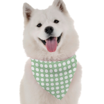 Bandoggies Polka Green Dog Bandanas