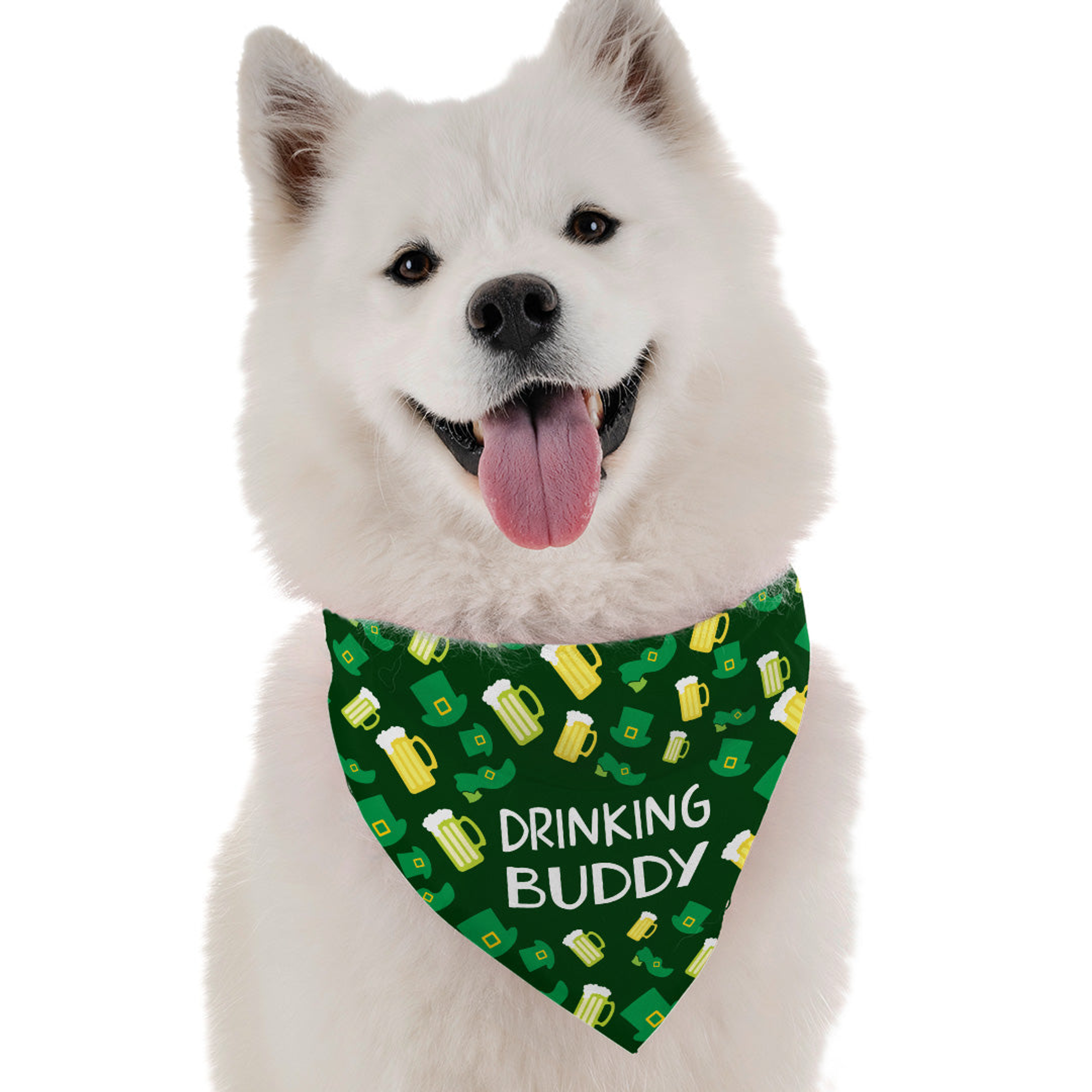 Bandoggies Drinking Buddy Dog Bandanas