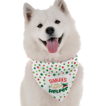 Bandoggies Santa's Little Helper Dog Bandanas
