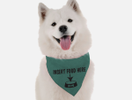 Bandoggies Insert Food Here Dog Bandanas