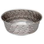 Pet Edge LP 3 Qt Diamond Plated Bowl Dishes