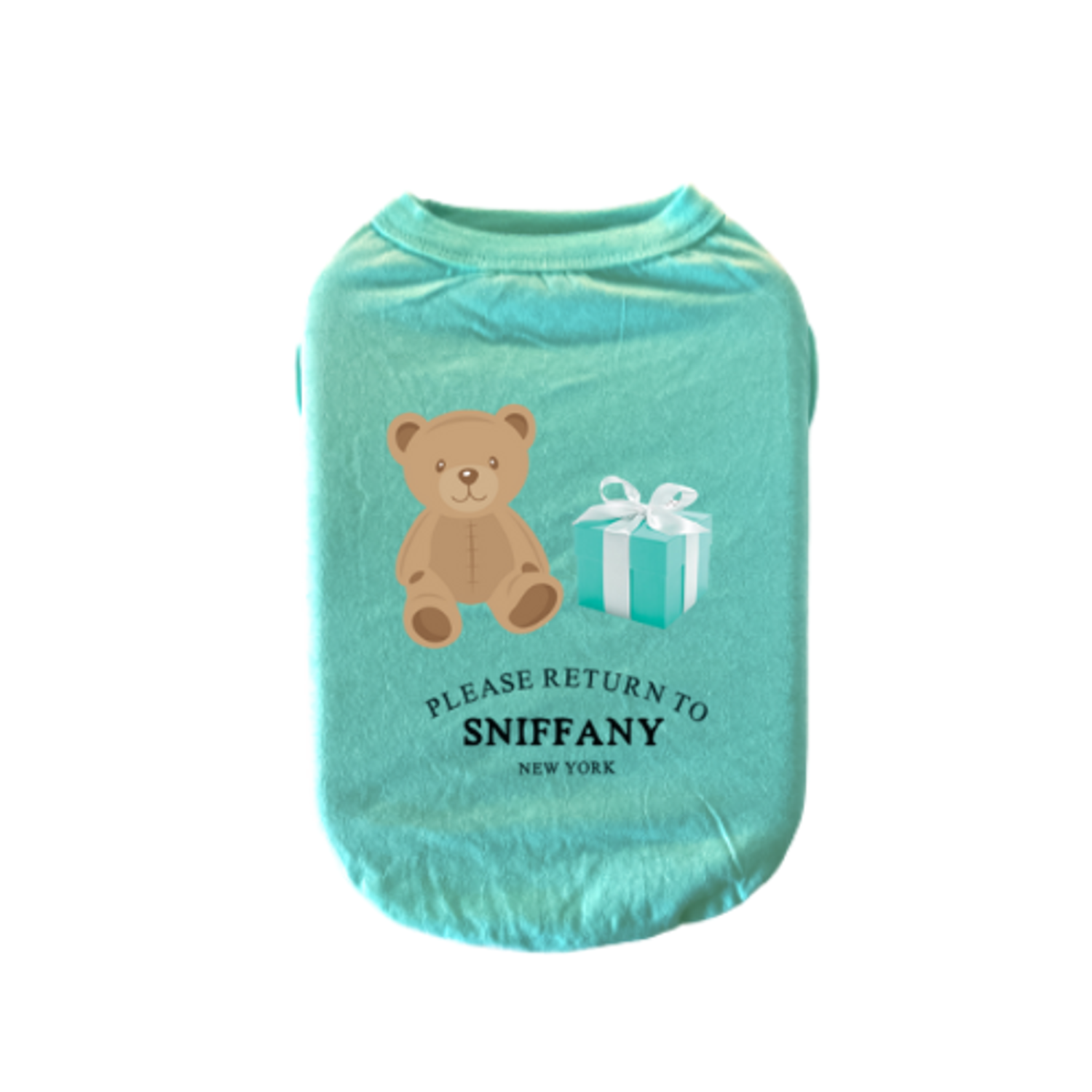 Bark Fifth Avenue Sniffany Teddy Bear Dog Shirt Dog Clothes