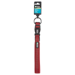 Pet Edge GG Reflect Nylon O-Ring Collar L Red Collars