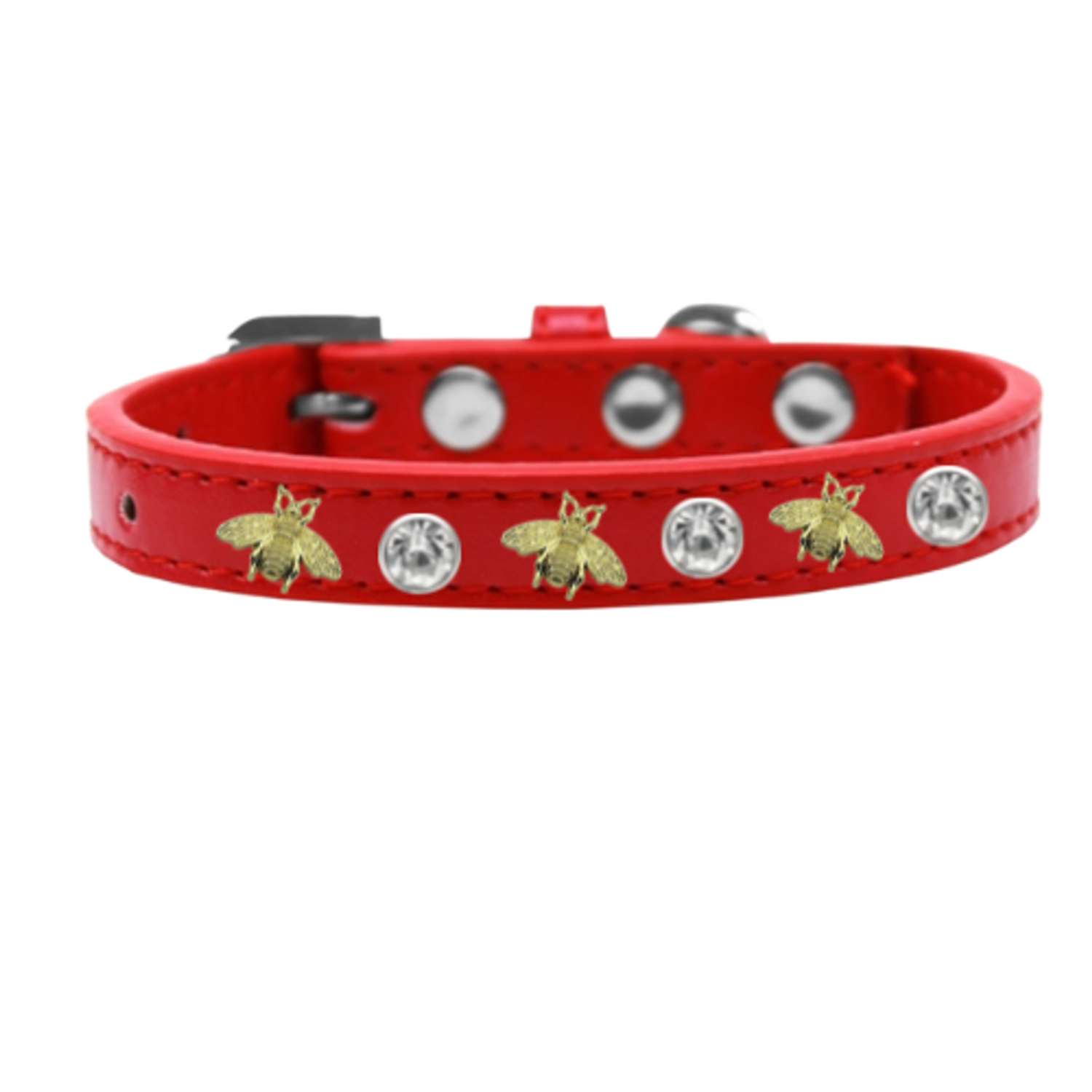 Bark Fifth Avenue Studded Bee Collar Dog Collars