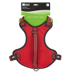 Pet Edge GG Reflective Nylon Harness L Red Harnesses