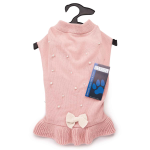 Pet Edge CC Sweater Dress Pink & Pearls XS Sweaters