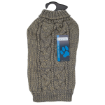 Pet Edge CC Cable Knit Sweater S Chive Sweaters