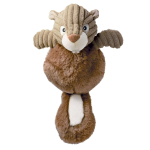 Pet Edge ZA Country Crew 4Pk Squirrel Stuffed Plush