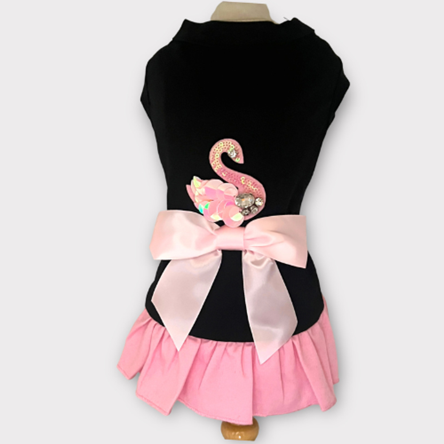 Bark Fifth Avenue Swan Princess Spring Dog Dress Dog Clothes