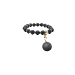 Bark Fifth Avenue The Black Volcanic Diffuser Charm Dog Collars