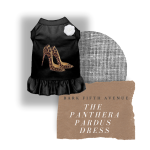Bark Fifth Avenue The Panthera Pardus Dress Dog Clothes