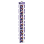 Pet Edge ST Mylar Ball Clip Strip 12pc Clip Strip