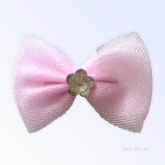Bark Fifth Avenue Tulle & Crystal Flower Barette Pet Accessories
