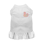 Bark Fifth Avenue Everyday Swan Top/Dress Dog Clothes