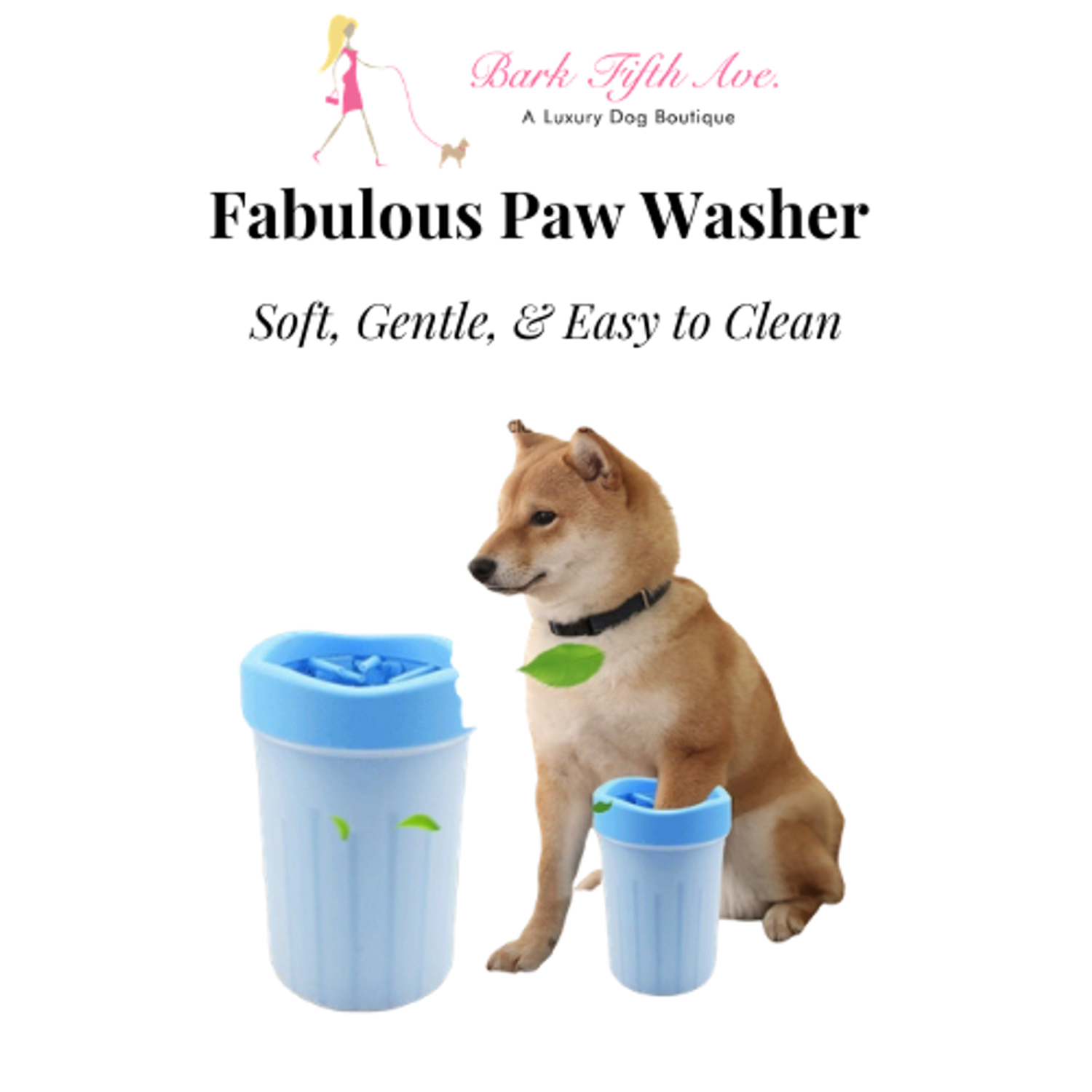 Bark Fifth Avenue Fabulous Paws Cleaning Cup Cleaning Supplies