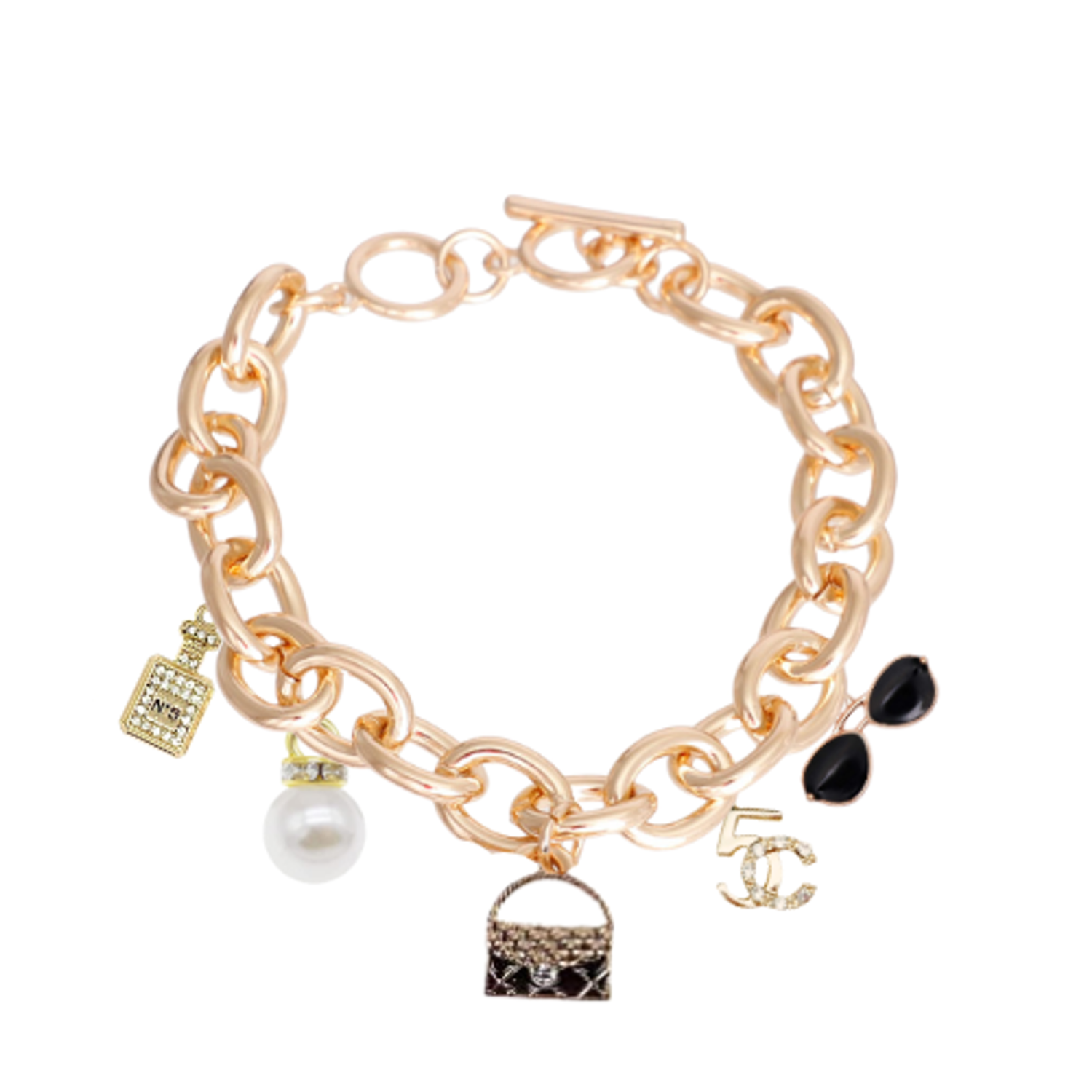 Bark Fifth Avenue Fashionista Charm Necklaces Pet Accessories