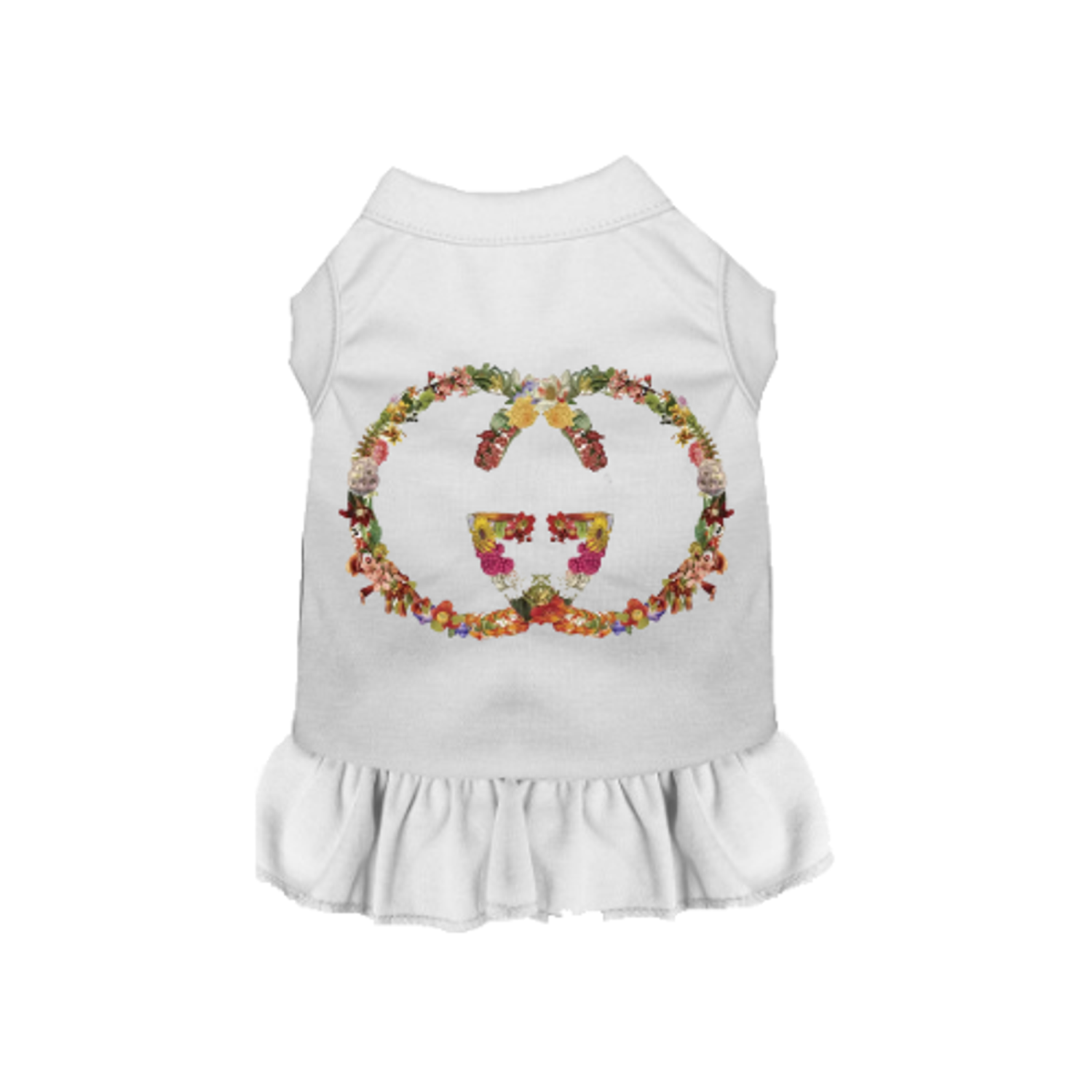 Bark Fifth Avenue Dog Clothes Bark Fifth Avenue Floral Pucci Dog Dress Dog Clothes