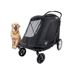 Petique Inc Apollo Elite Pet Stroller w/ Tire Pump Strollers
