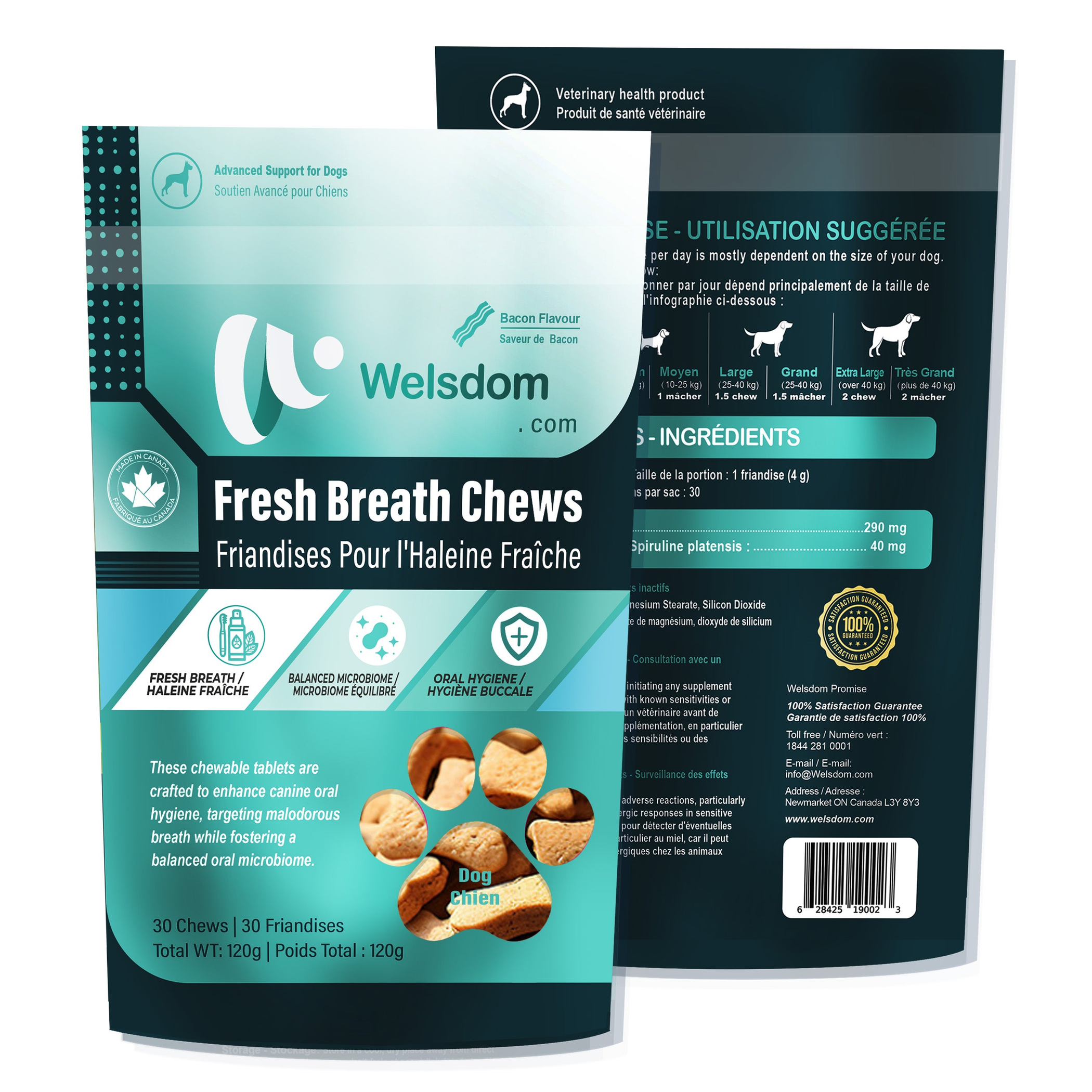 Welsdom Inc. Fresh Breath Chew - 30 Chews Vitamins