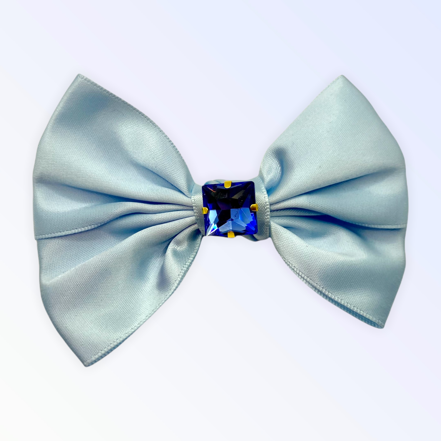 Bark Fifth Avenue Glass Diamond Rhinestone Bow- Short Pet Accessories
