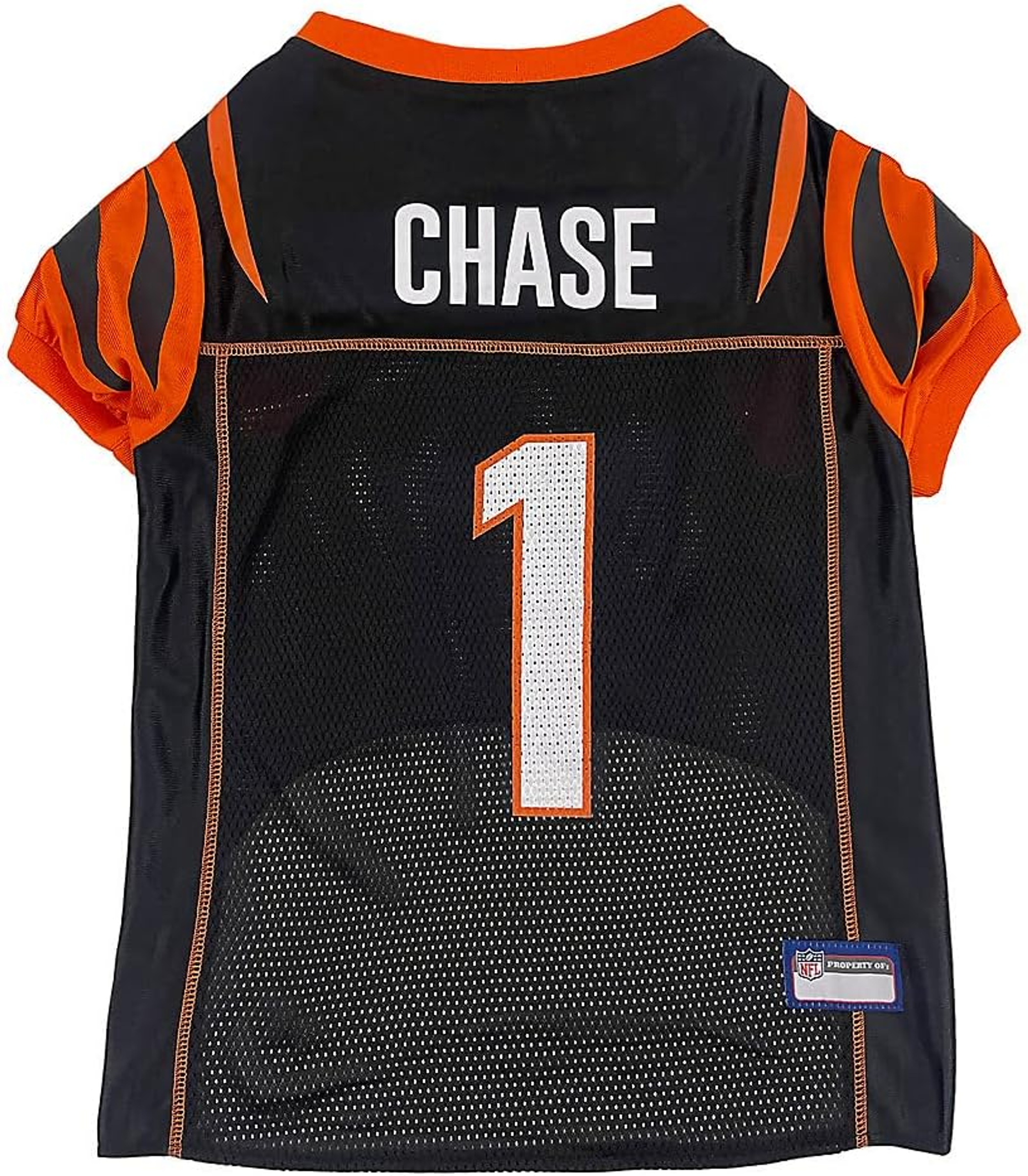 Pets First Co Ja'marr Chase Pet Jersey (Cin) Apparel