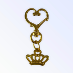 Bark Fifth Avenue Gold Crown Collar Charm Pet Accessories