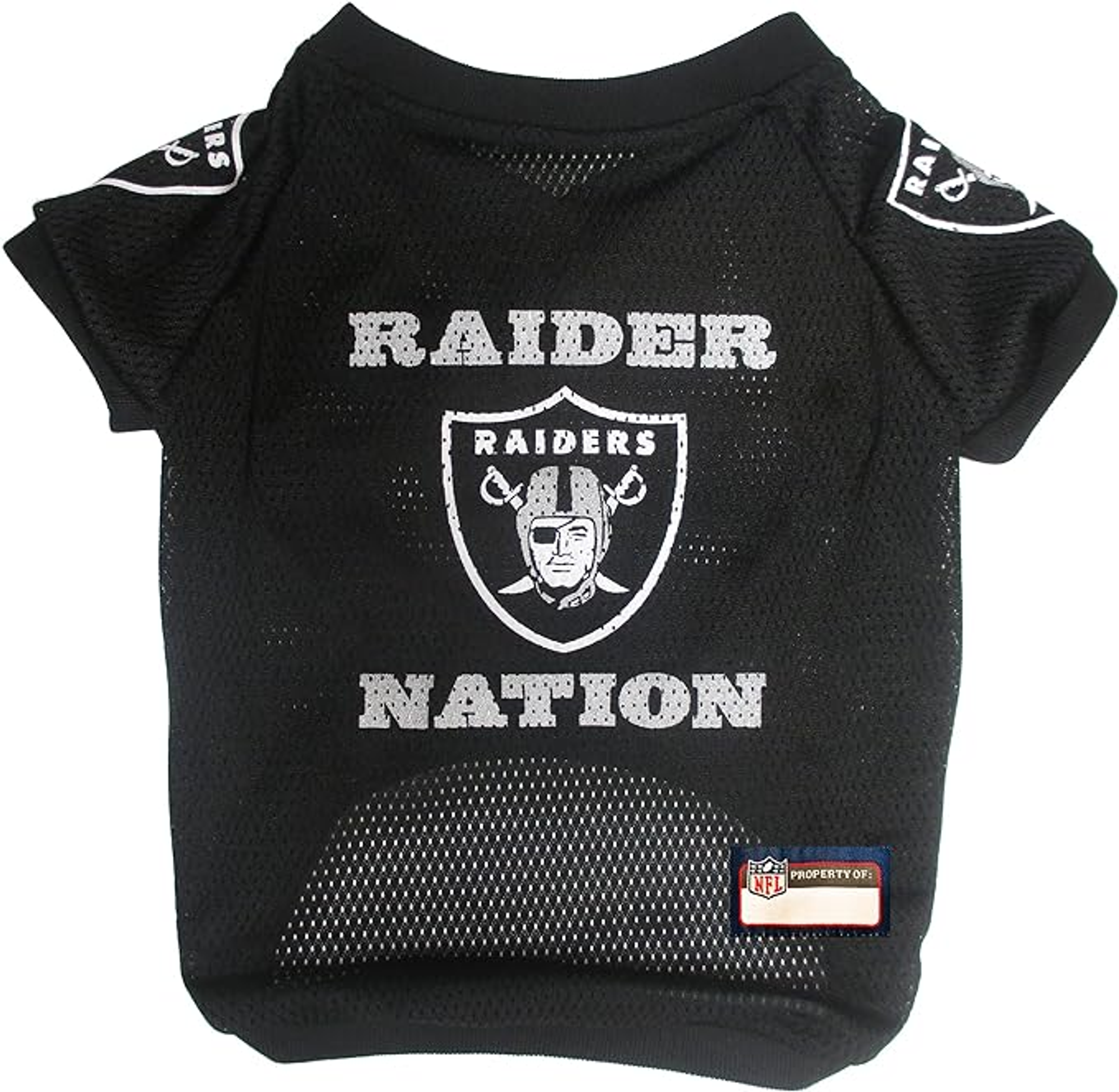 Pets First Co Raiders Raglan Jersey Apparel
