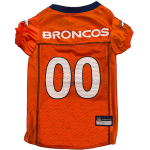 Pets First Co Denver Broncos Pet Striped Jersey Apparel
