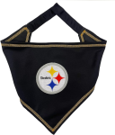 Pets First Co Pittsburgh Steelers Tie Around Bandana Apparel