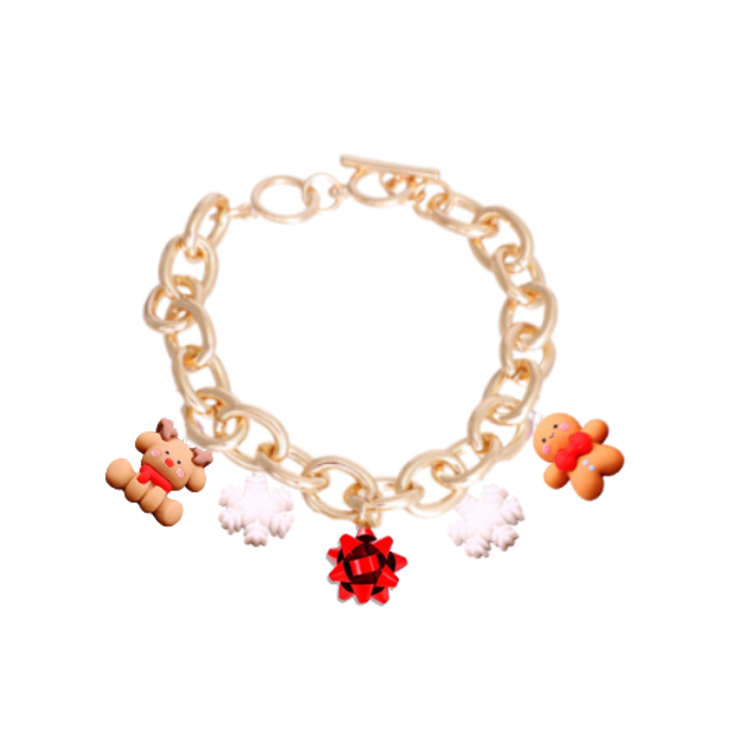 Bark Fifth Avenue Holiday Charm Dog Necklace Dog Collars