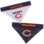 Pets First Co Chicago Bears Reversible Bandana Apparel