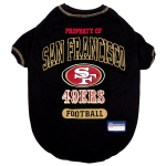 Pets First Co San Francisco 49ers Tee Shirt Apparel