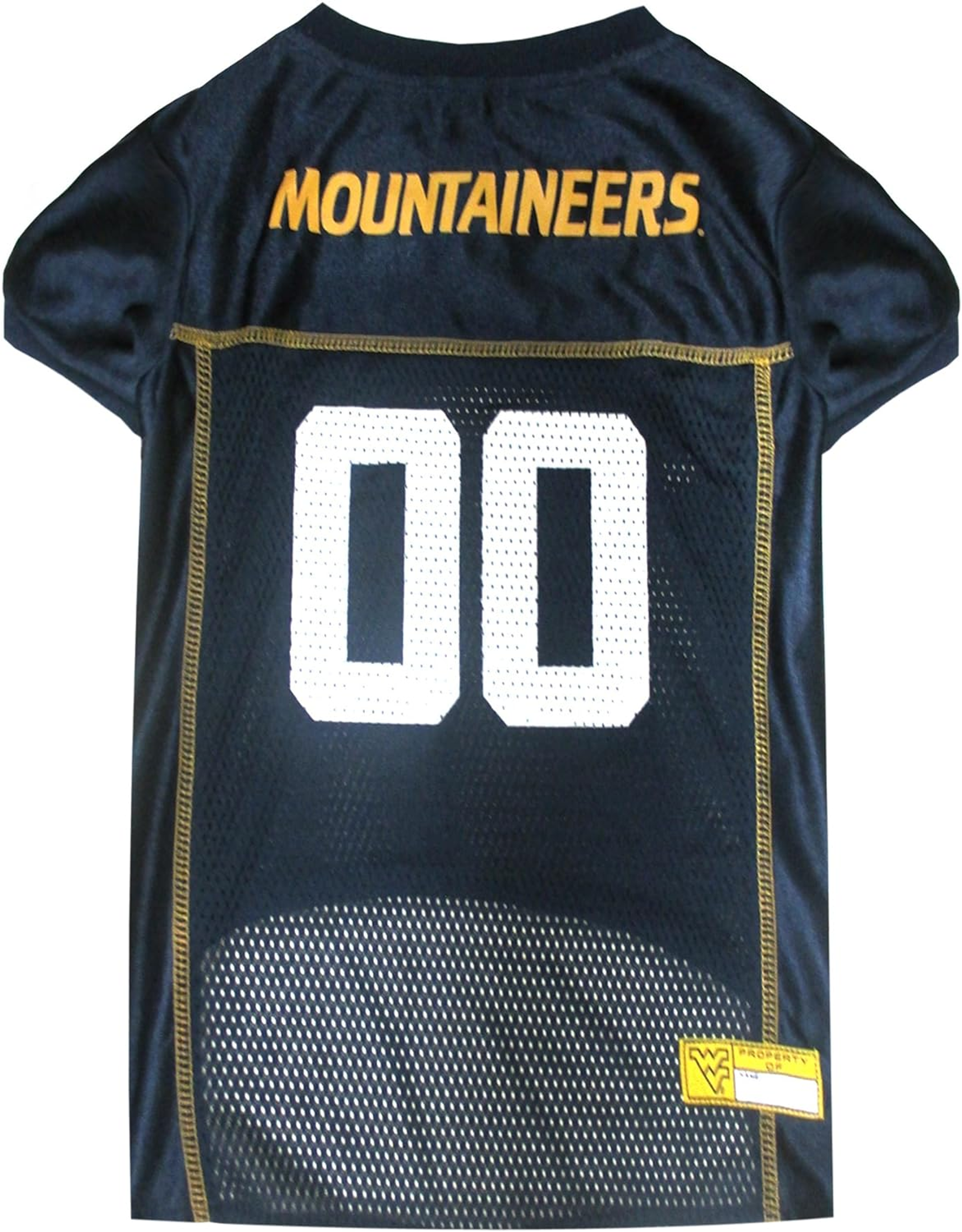 Pets First Co West Virginia Pet Jersey Apparel