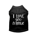 Bark Fifth Avenue I Love You A Latke Dog Clothes