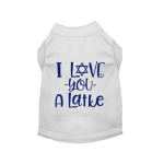 Bark Fifth Avenue I Love You A Latke Dog Clothes