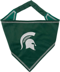 Pets First Co Michigan State Tie Around Bandana Apparel