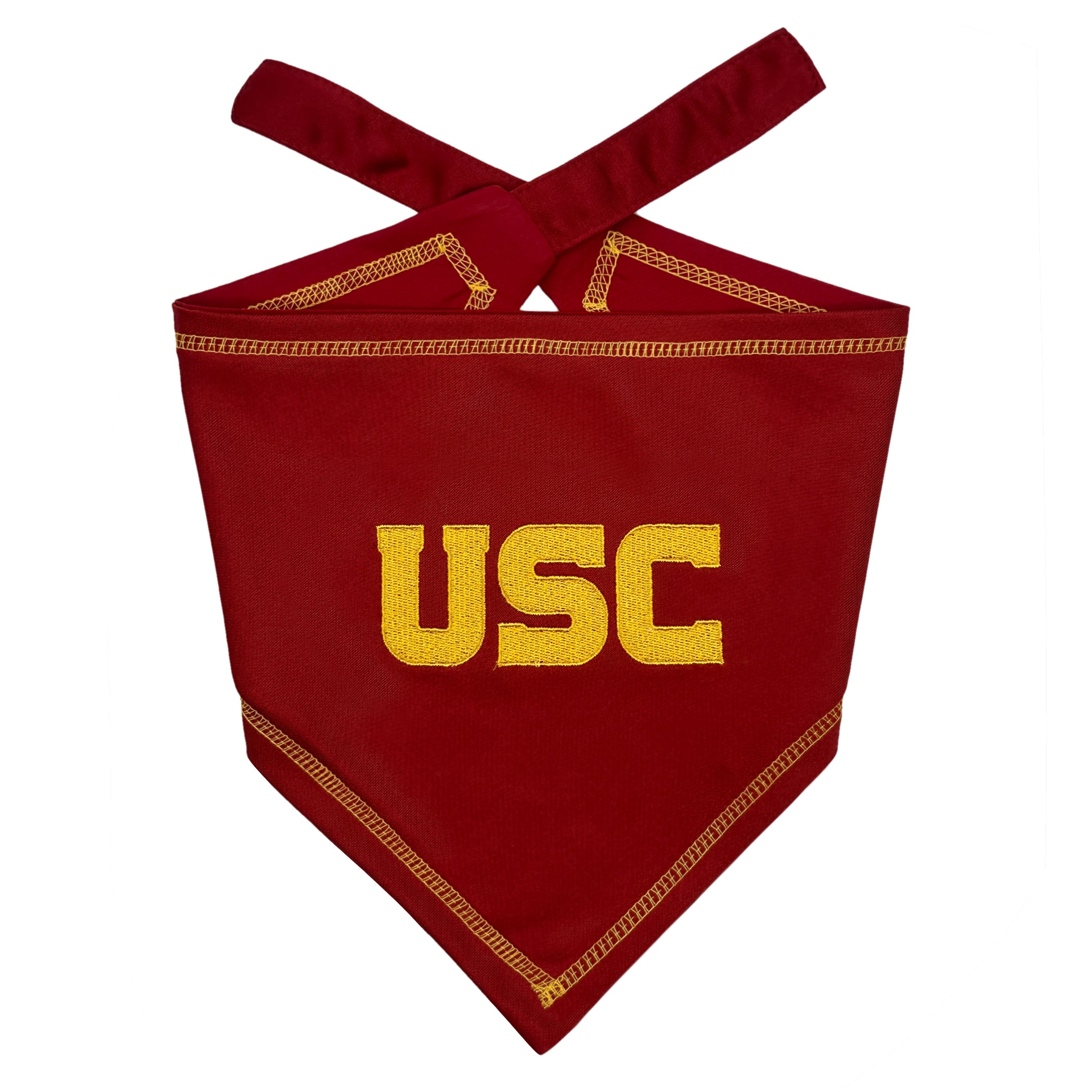 Pets First Co USC TIE AROUND BANDANA Apparel